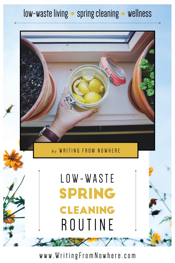 spring cleaning low waste_Writing From Nowhere