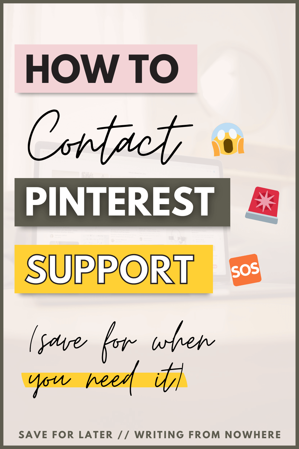 pinterest contact support email